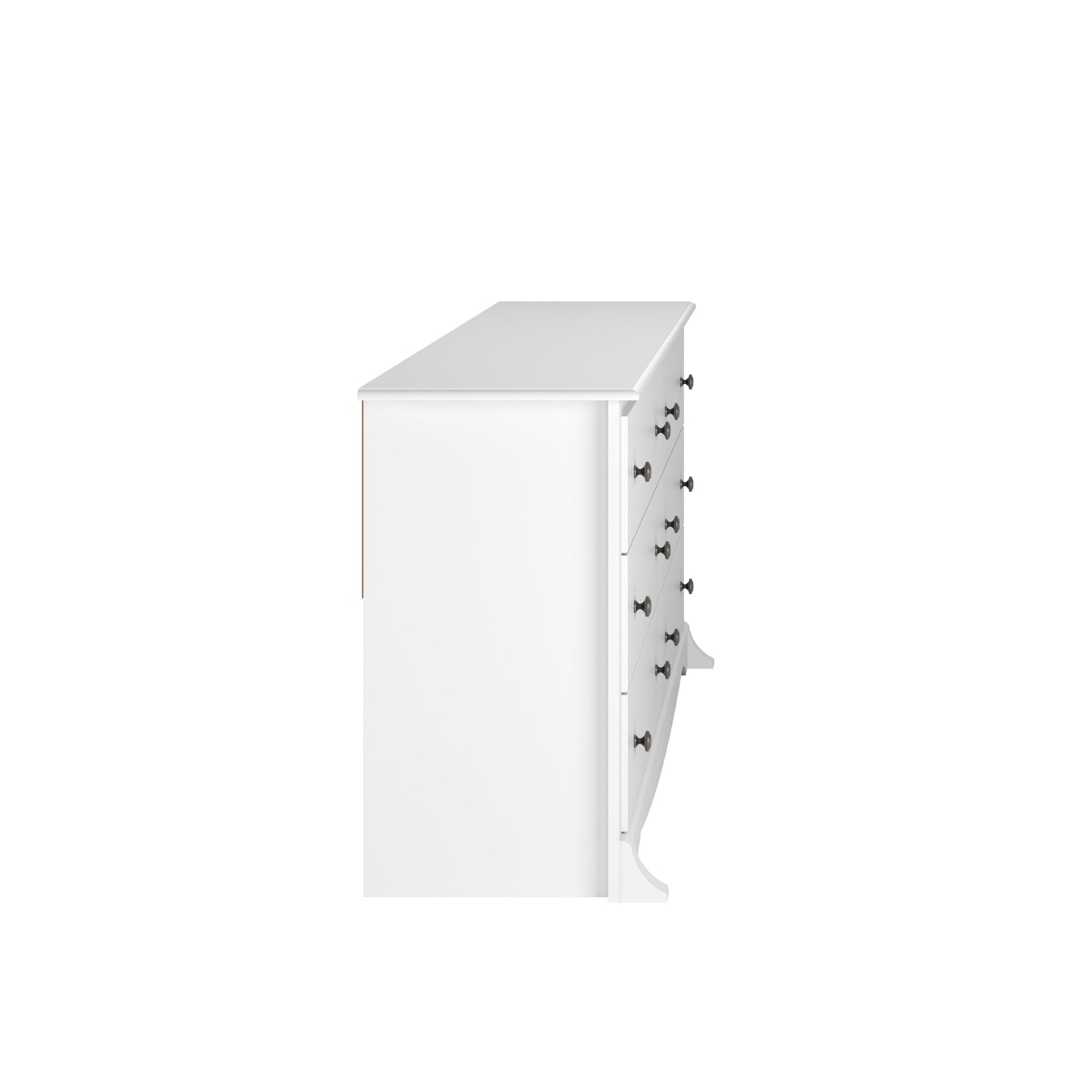 Monterey 6 Drawer Dresser, White