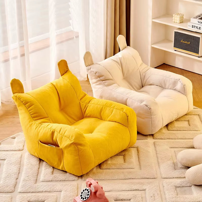 Single Small Sofa Boy Girl Sofa Home Cuteliving Room Sofas Lazy Cat Nest Sofa Bedroom Furniture Children Convertible Sofa