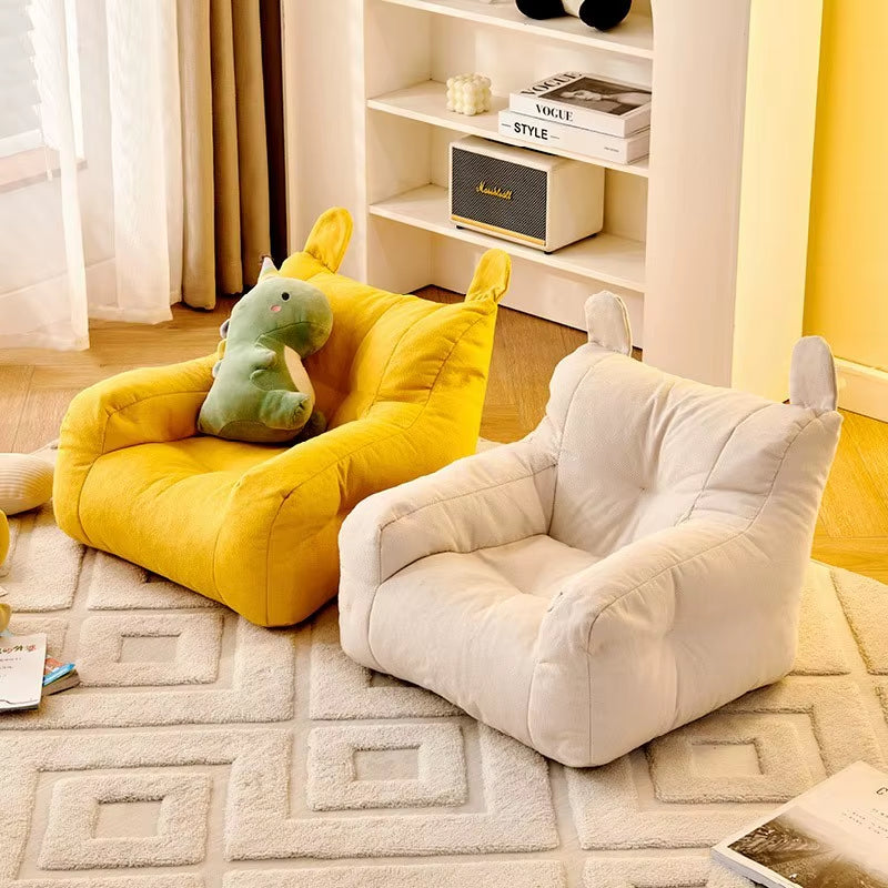 Single Small Sofa Boy Girl Sofa Home Cuteliving Room Sofas Lazy Cat Nest Sofa Bedroom Furniture Children Convertible Sofa