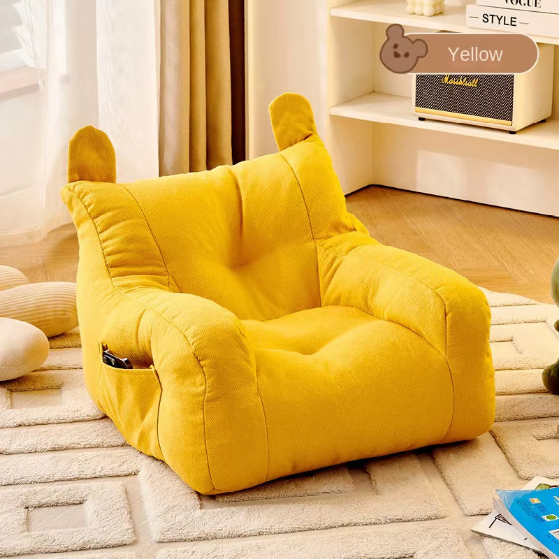 Single Small Sofa Boy Girl Sofa Home Cuteliving Room Sofas Lazy Cat Nest Sofa Bedroom Furniture Children Convertible Sofa