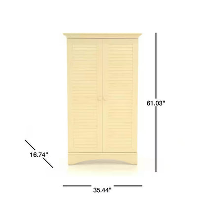 Harbor View Antiqued Storage Cabinet