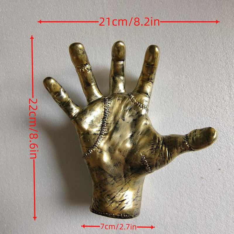 Creative Wall Mounted Basketball Holder, 1 Count Resin Hand Shaped Basketball Display Rack, Basketball Storage Rack, Home Decor Supplies, Rack Only, Interior, Room Decor
