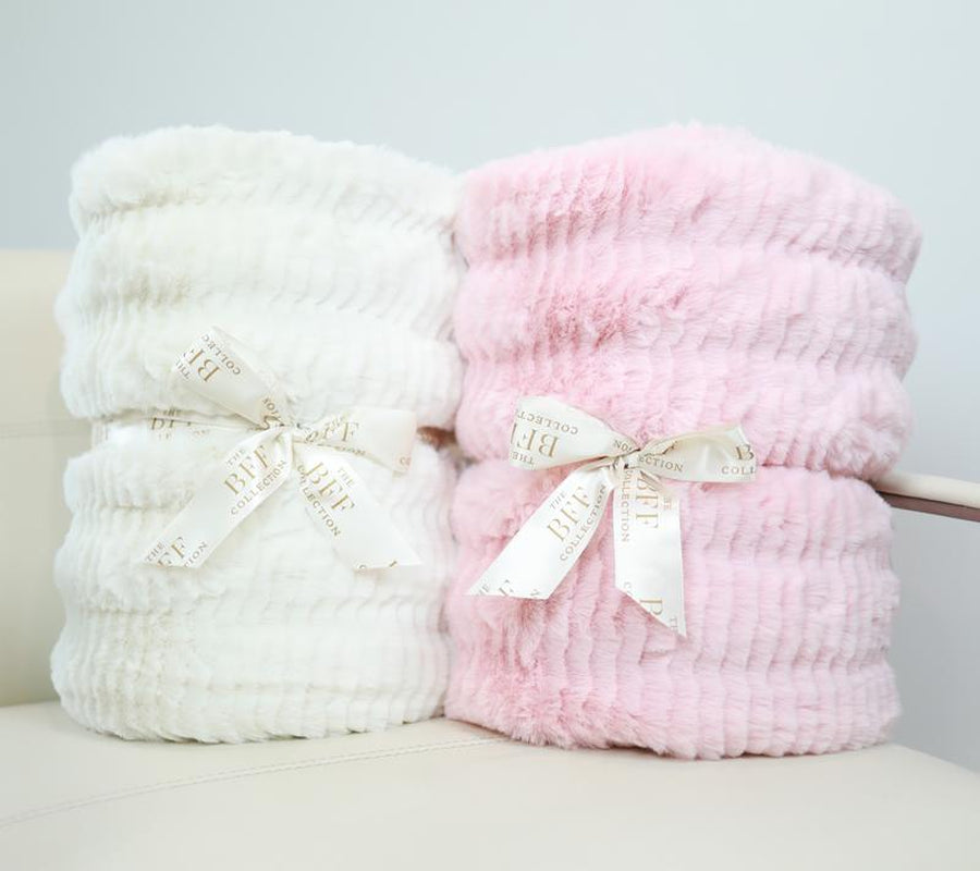 BFF Collection Oversized Slouched Faux Fur Throw