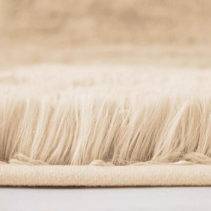 Imperial Homeware Modern Shaggy Rug for Living Room - Soft Fluffy Bedside Rug Floor Carpet Soft Aesthetic Nursery Home Decor Bedroom Rug