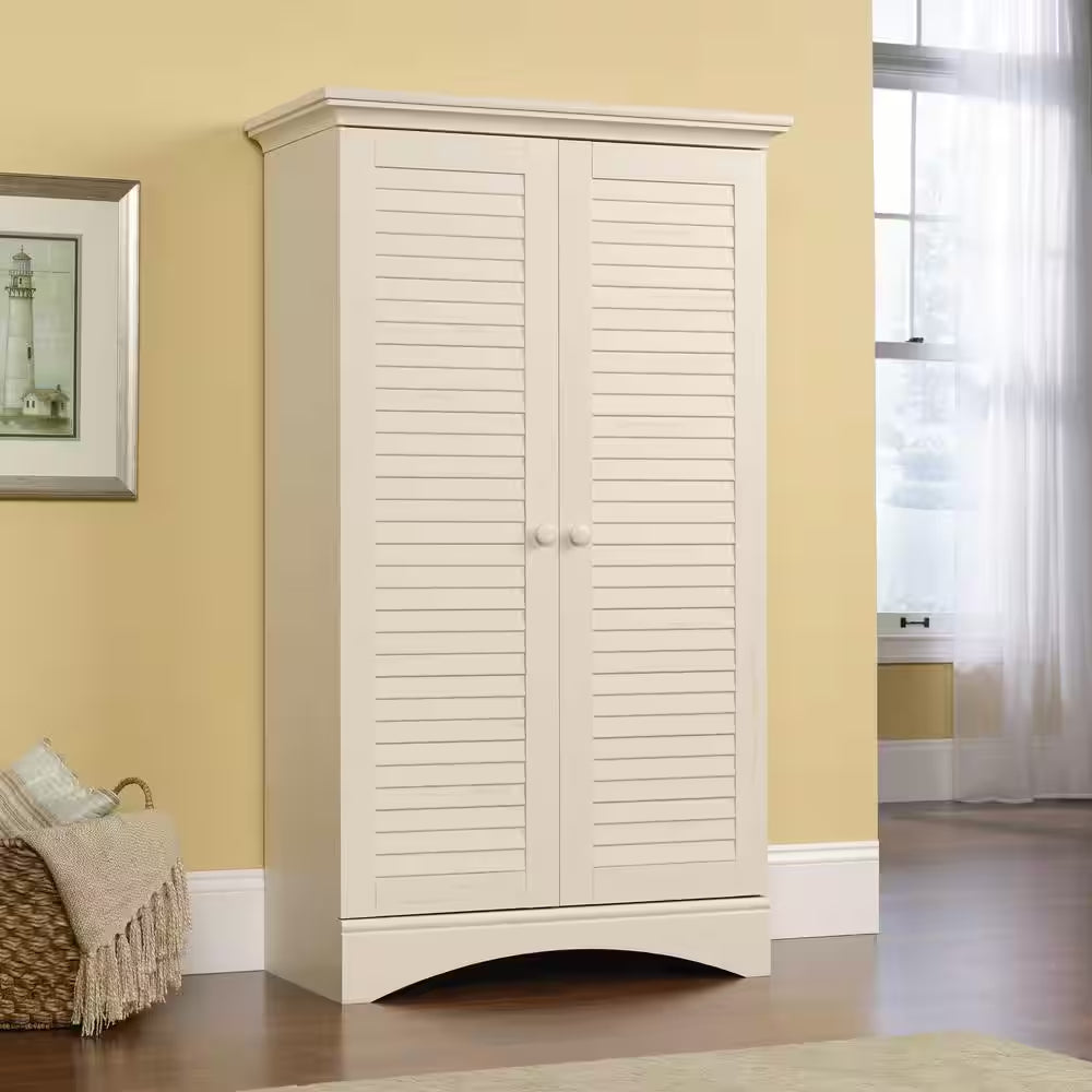 Harbor View Antiqued Storage Cabinet