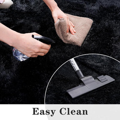 【Elevate Your Home】Area Rugs for Livingroom Bedroom, Machine Washable Rugs Fluffy Shaggy Bedside Rug, Non Slip Indoor Carpet for Nursery Kids Room Home Decor Aesthetic