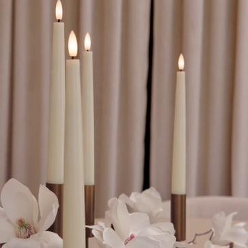Driftwood Centerpiece with Candle Holders and Taper Candles - Elegant Floral Design for Home Decor - Housewarming Gift - Gift for Her