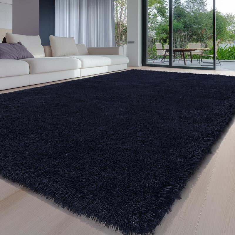 FAMVAL Large Size Plush Rugs Big Fluffy Area Rug Non-Slip Soft Shaggy Carpet Mats for Living Room Bedroom Nursery Home Decor