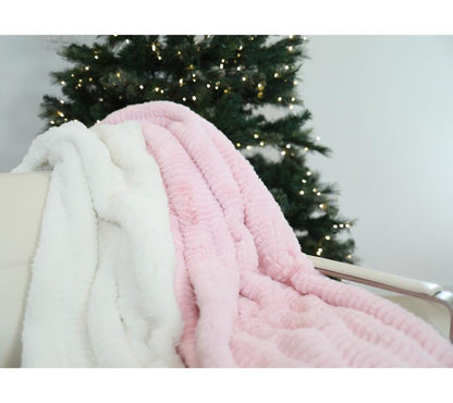 BFF Collection Oversized Slouched Faux Fur Throw