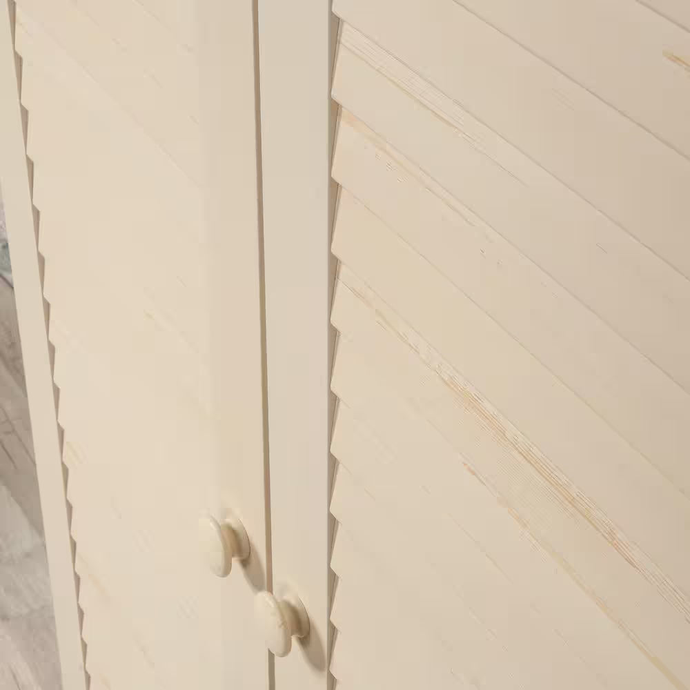 Harbor View Antiqued Storage Cabinet
