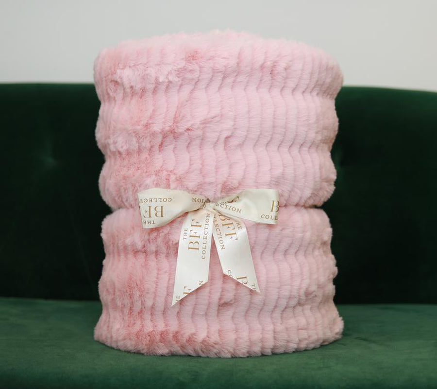 BFF Collection Oversized Slouched Faux Fur Throw